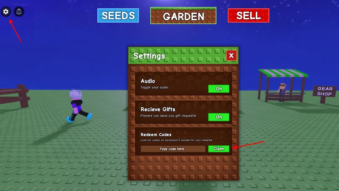 How to redeem grow a garden codes step by step guide